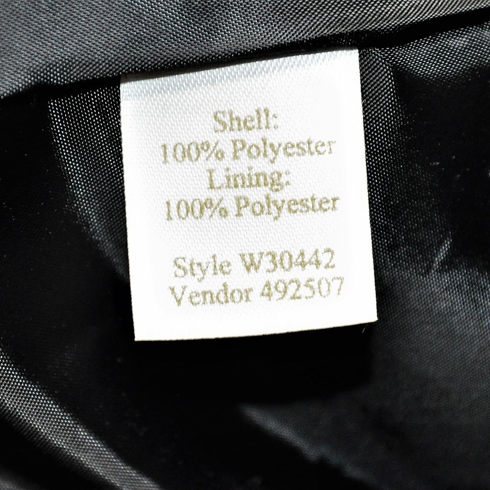 Caslon Black Lined Button Up Blazer Suit Jacket - Picture 6 of 8